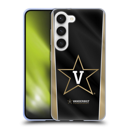 Vanderbilt University Vandy Vanderbilt University Banner Soft Gel Case for Samsung Galaxy S23 5G