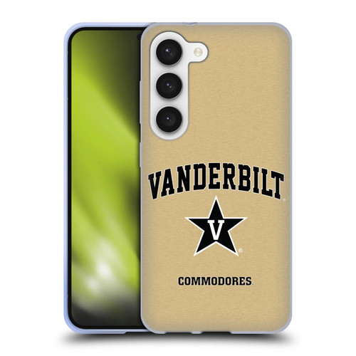 Vanderbilt University Vandy Vanderbilt University Campus Logotype Soft Gel Case for Samsung Galaxy S23 5G