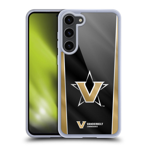 Vanderbilt University Vandy Vanderbilt University Banner Soft Gel Case for Samsung Galaxy S23+ 5G