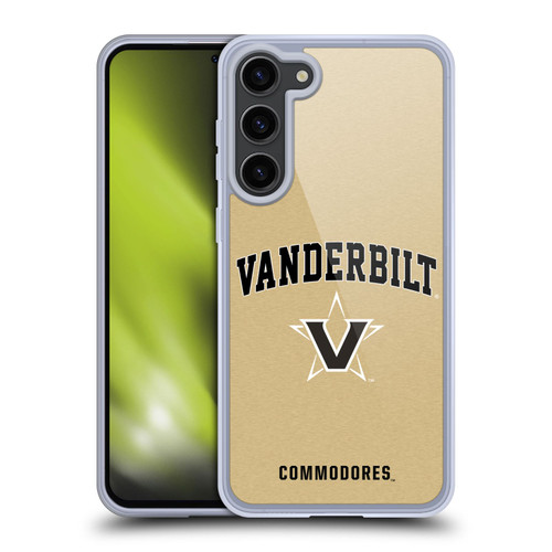 Vanderbilt University Vandy Vanderbilt University Campus Logotype Soft Gel Case for Samsung Galaxy S23+ 5G