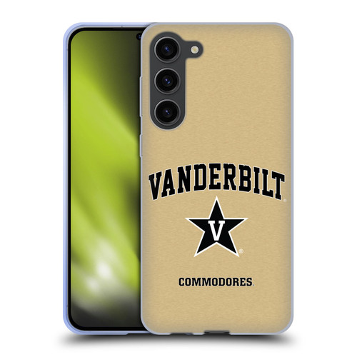 Vanderbilt University Vandy Vanderbilt University Campus Logotype Soft Gel Case for Samsung Galaxy S23+ 5G