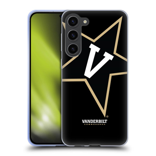 Vanderbilt University Vandy Vanderbilt University Oversized Icon Soft Gel Case for Samsung Galaxy S23+ 5G