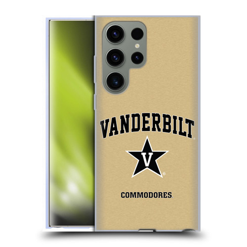 Vanderbilt University Vandy Vanderbilt University Campus Logotype Soft Gel Case for Samsung Galaxy S23 Ultra 5G