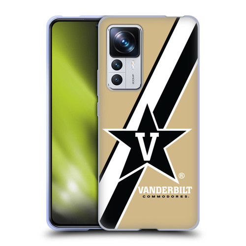 Vanderbilt University Vandy Vanderbilt University Stripes Soft Gel Case for Xiaomi 12T Pro