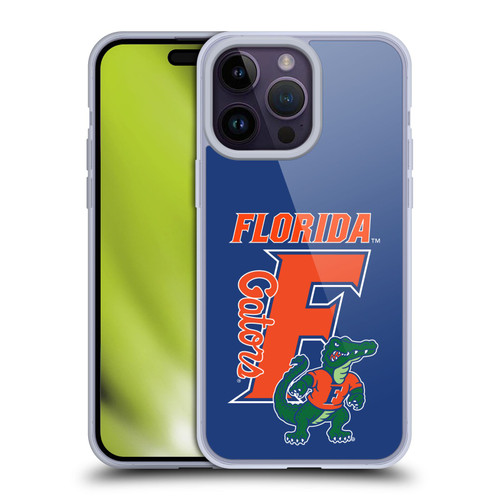 University Of Florida UF University of Florida Art Loud And Proud Soft Gel Case for Apple iPhone 14 Pro Max