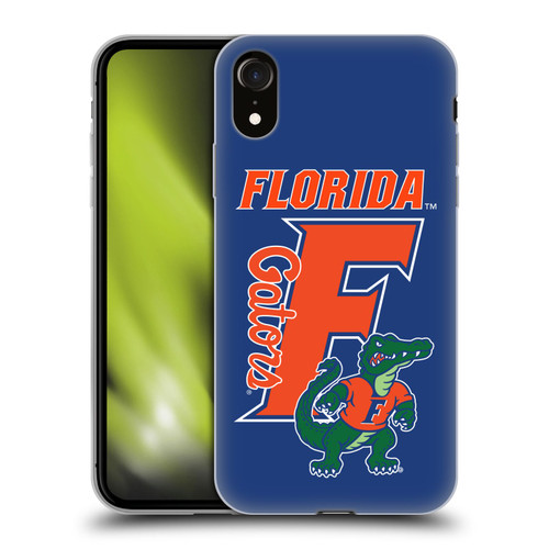 University Of Florida UF University of Florida Art Loud And Proud Soft Gel Case for Apple iPhone XR