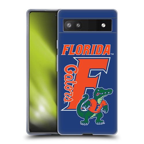 University Of Florida UF University of Florida Art Loud And Proud Soft Gel Case for Google Pixel 6a