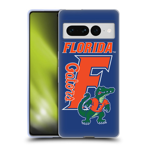 University Of Florida UF University of Florida Art Loud And Proud Soft Gel Case for Google Pixel 7 Pro