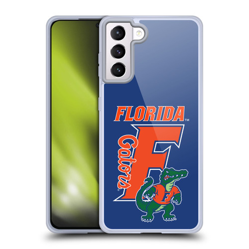 University Of Florida UF University of Florida Art Loud And Proud Soft Gel Case for Samsung Galaxy S21+ 5G