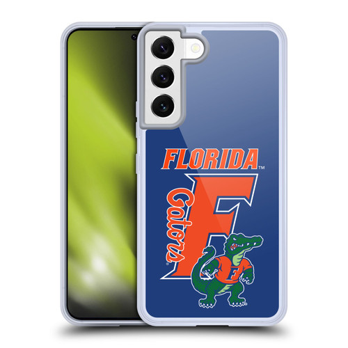 University Of Florida UF University of Florida Art Loud And Proud Soft Gel Case for Samsung Galaxy S22 5G