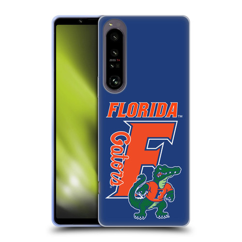 University Of Florida UF University of Florida Art Loud And Proud Soft Gel Case for Sony Xperia 1 IV