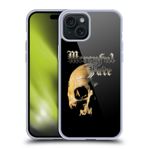 Mercyful Fate Black Metal Skull Soft Gel Case for Apple iPhone 15 Plus