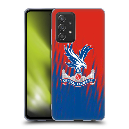Crystal Palace FC Crest Halftone Soft Gel Case for Samsung Galaxy A52 / A52s / 5G (2021)