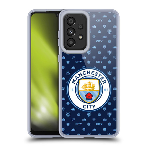 Manchester City Man City FC Patterns Dark Blue Soft Gel Case for Samsung Galaxy A33 5G (2022)