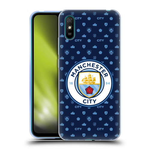 Manchester City Man City FC Patterns Dark Blue Soft Gel Case for Xiaomi Redmi 9A / Redmi 9AT