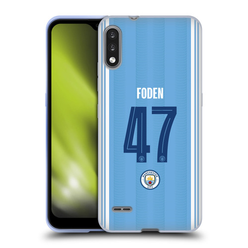 Manchester City Man City FC 2023/24 Players Home Kit Phil Foden Soft Gel Case for LG K22