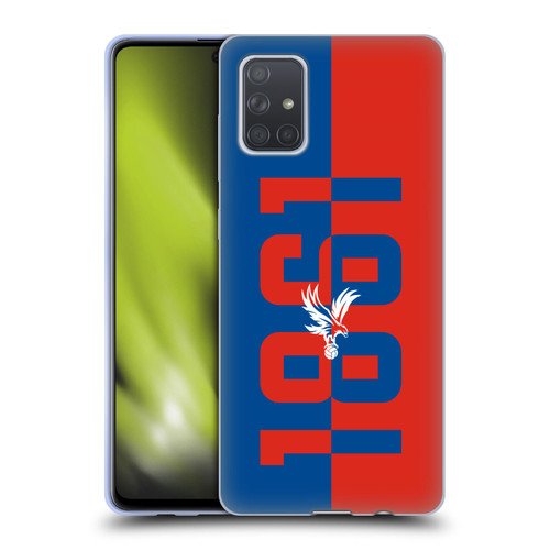 Crystal Palace FC Crest 1861 Soft Gel Case for Samsung Galaxy A71 (2019)