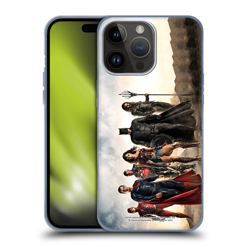 Zack Snyder's Justice League Snyder Cut Photography Group Soft Gel Case for Apple iPhone 15 Pro Max