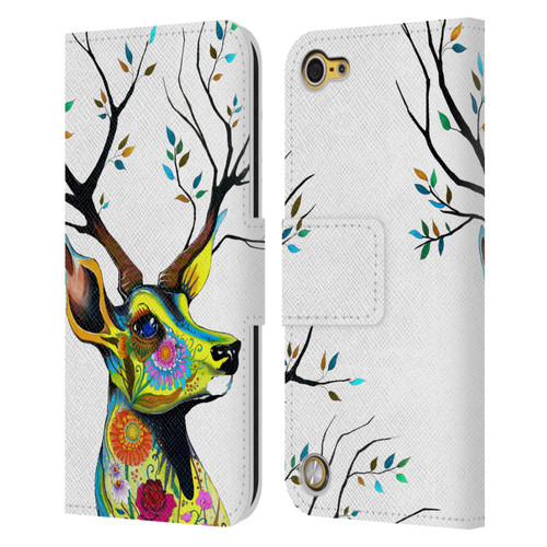 Pixie Cold Animals King Of The Forest Leather Book Wallet Case Cover For Apple iPod Touch 5G 5th Gen