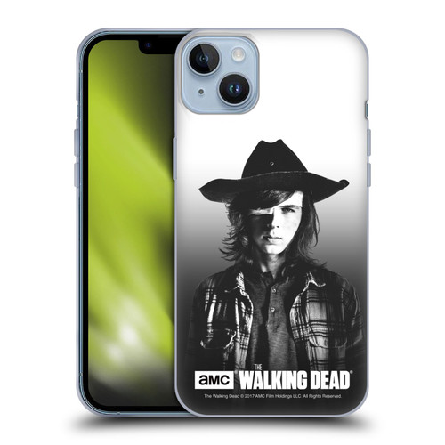 AMC The Walking Dead Filtered Portraits Carl Soft Gel Case for Apple iPhone 14 Plus