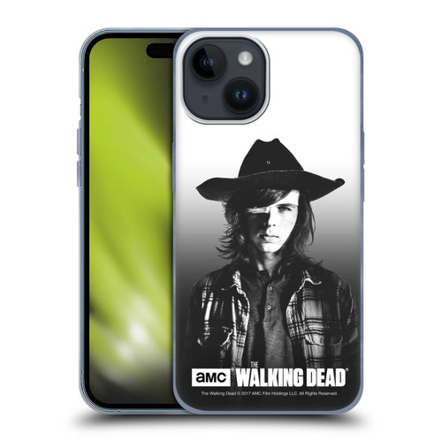 AMC The Walking Dead Filtered Portraits Carl Soft Gel Case for Apple iPhone 15