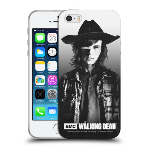 AMC The Walking Dead Filtered Portraits Carl Soft Gel Case for Apple iPhone 5 / 5s / iPhone SE 2016