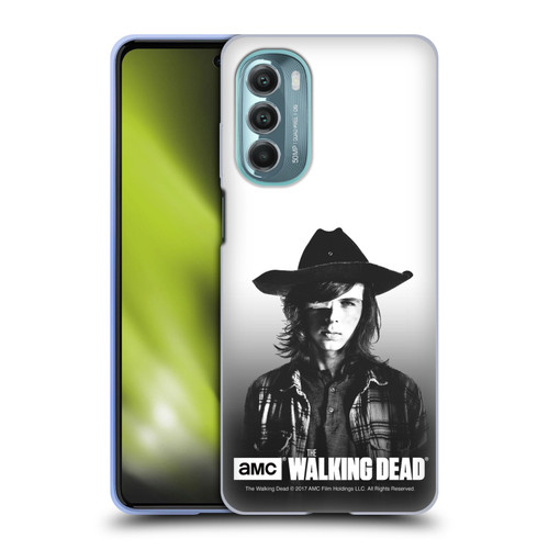 AMC The Walking Dead Filtered Portraits Carl Soft Gel Case for Motorola Moto G Stylus 5G (2022)
