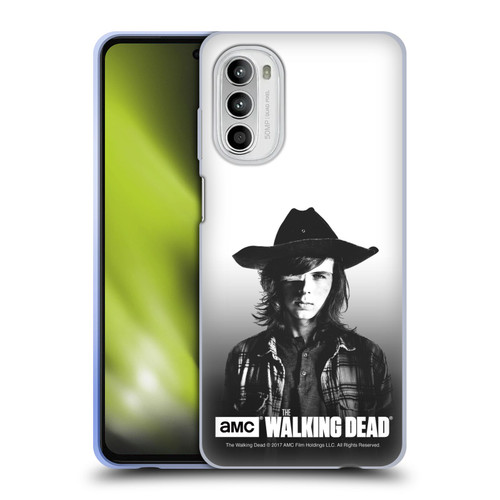 AMC The Walking Dead Filtered Portraits Carl Soft Gel Case for Motorola Moto G52