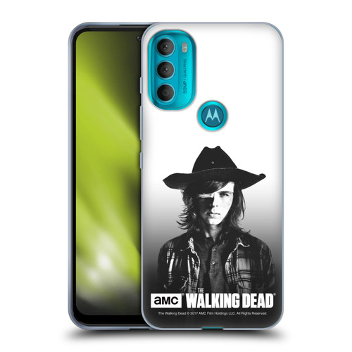 AMC The Walking Dead Filtered Portraits Carl Soft Gel Case for Motorola Moto G71 5G
