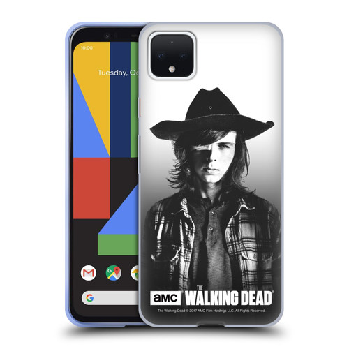 AMC The Walking Dead Filtered Portraits Carl Soft Gel Case for Google Pixel 4 XL