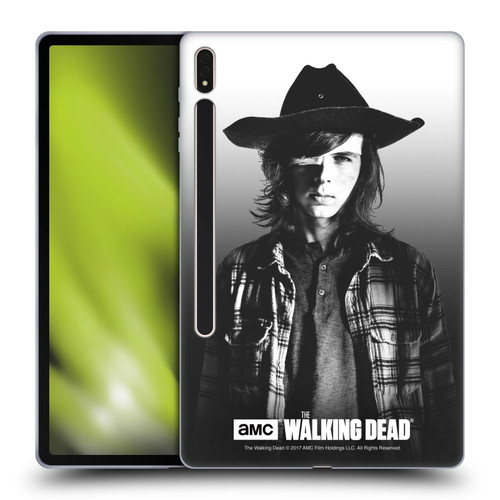 AMC The Walking Dead Filtered Portraits Carl Soft Gel Case for Samsung Galaxy Tab S8 Plus