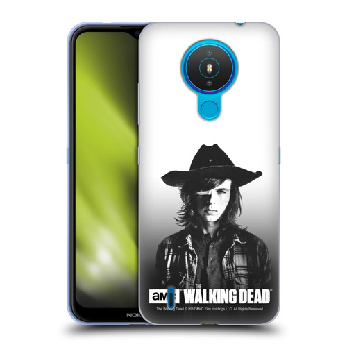 AMC The Walking Dead Filtered Portraits Carl Soft Gel Case for Nokia 1.4