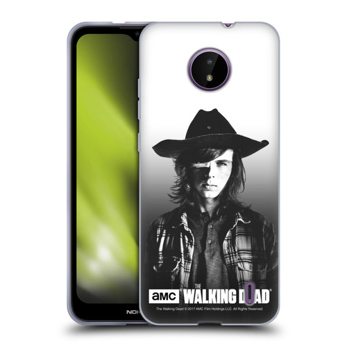 AMC The Walking Dead Filtered Portraits Carl Soft Gel Case for Nokia C10 / C20