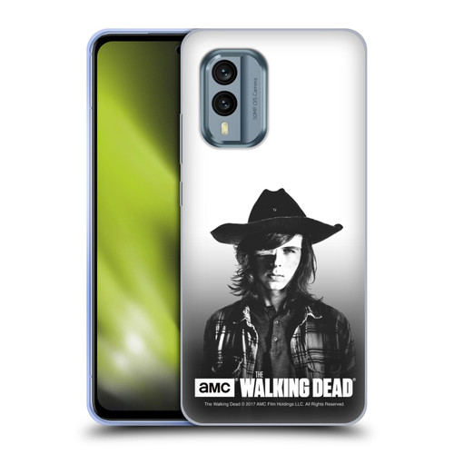 AMC The Walking Dead Filtered Portraits Carl Soft Gel Case for Nokia X30