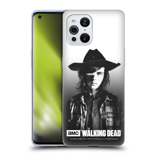 AMC The Walking Dead Filtered Portraits Carl Soft Gel Case for OPPO Find X3 / Pro