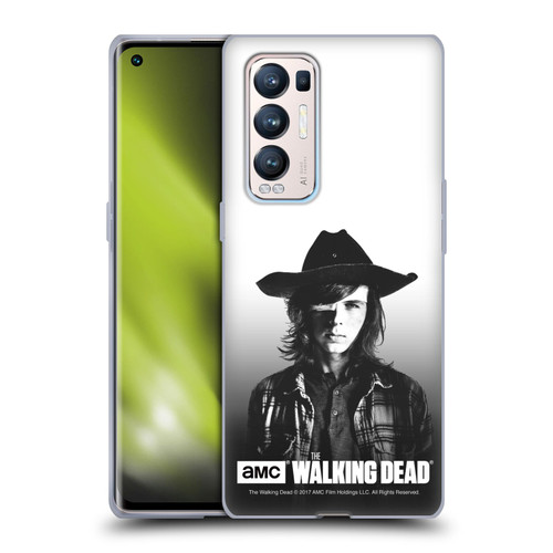AMC The Walking Dead Filtered Portraits Carl Soft Gel Case for OPPO Find X3 Neo / Reno5 Pro+ 5G