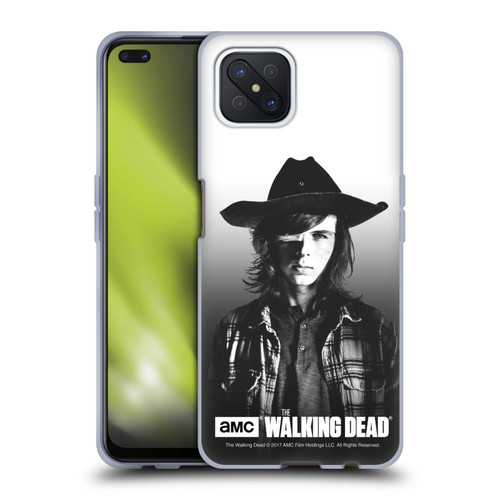 AMC The Walking Dead Filtered Portraits Carl Soft Gel Case for OPPO Reno4 Z 5G