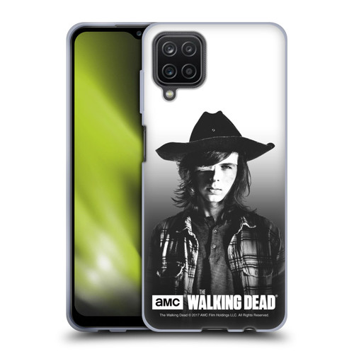 AMC The Walking Dead Filtered Portraits Carl Soft Gel Case for Samsung Galaxy A12 (2020)