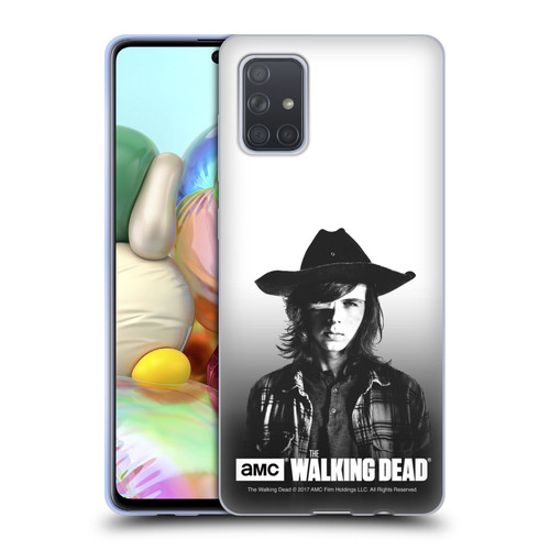 AMC The Walking Dead Filtered Portraits Carl Soft Gel Case for Samsung Galaxy A71 (2019)