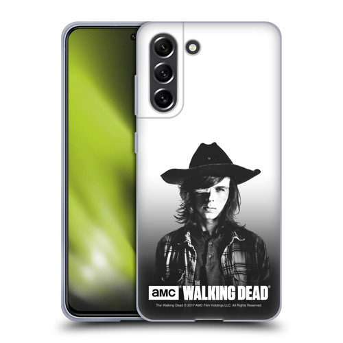 AMC The Walking Dead Filtered Portraits Carl Soft Gel Case for Samsung Galaxy S21 FE 5G