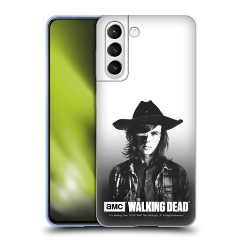 AMC The Walking Dead Filtered Portraits Carl Soft Gel Case for Samsung Galaxy S21 5G