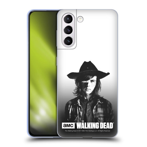 AMC The Walking Dead Filtered Portraits Carl Soft Gel Case for Samsung Galaxy S21+ 5G