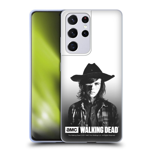 AMC The Walking Dead Filtered Portraits Carl Soft Gel Case for Samsung Galaxy S21 Ultra 5G