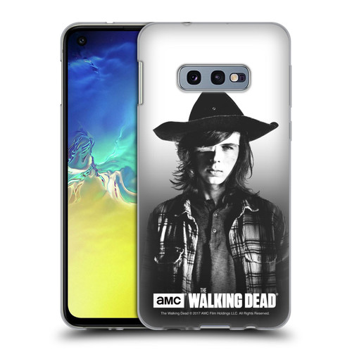 AMC The Walking Dead Filtered Portraits Carl Soft Gel Case for Samsung Galaxy S10e