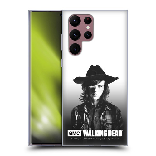 AMC The Walking Dead Filtered Portraits Carl Soft Gel Case for Samsung Galaxy S22 Ultra 5G