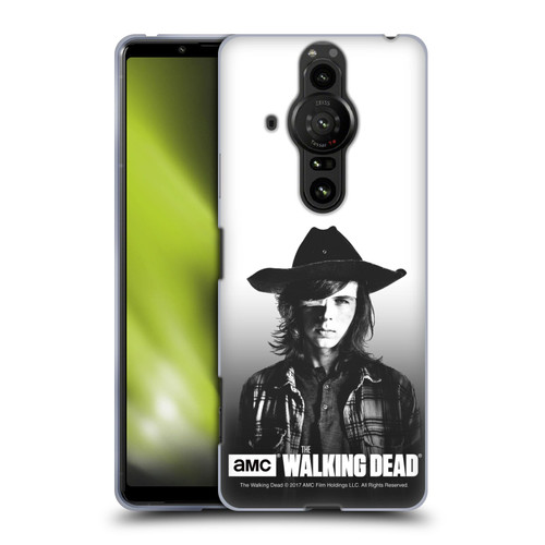 AMC The Walking Dead Filtered Portraits Carl Soft Gel Case for Sony Xperia Pro-I