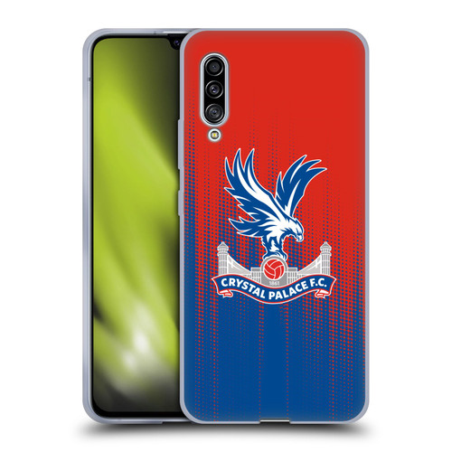 Crystal Palace FC Crest Halftone Soft Gel Case for Samsung Galaxy A90 5G (2019)