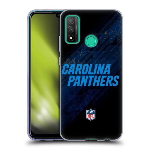 NFL Carolina Panthers Logo Blur Soft Gel Case for Huawei P Smart (2020)