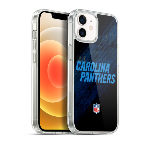 NFL Carolina Panthers Logo Blur Soft Gel Case for Apple iPhone 12 / iPhone 12 Pro & MagSafe