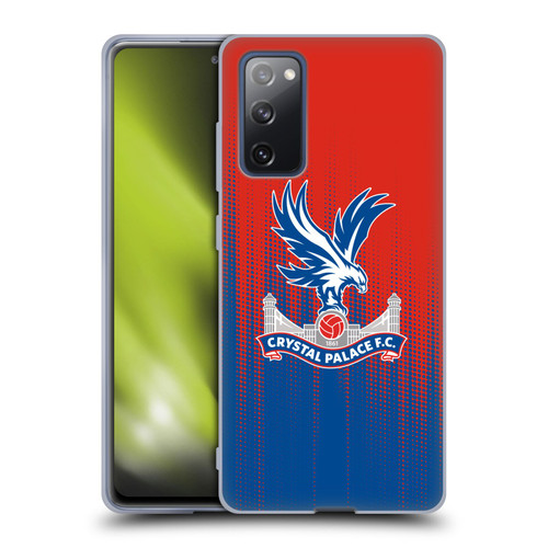 Crystal Palace FC Crest Halftone Soft Gel Case for Samsung Galaxy S20 FE / 5G
